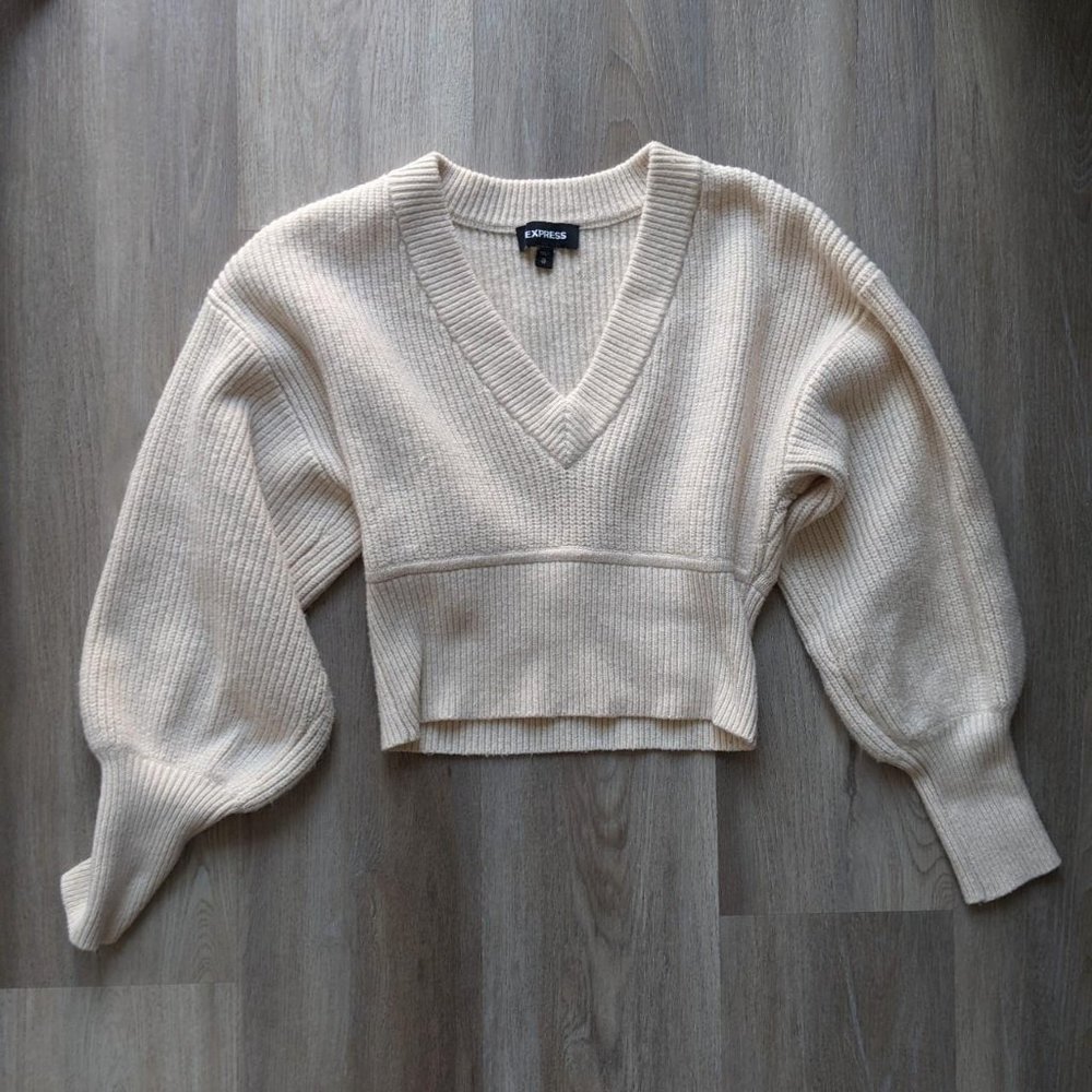 Cream Sweater - Picture 3 of 5